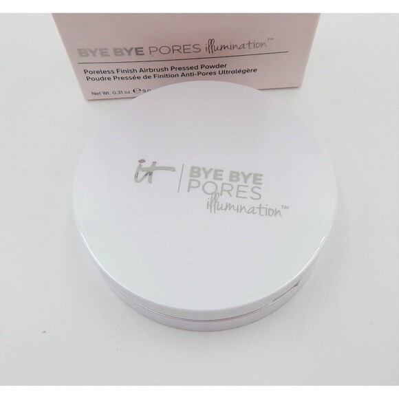 It Cosmetics Bye Bye Pores Poreless Finish Airbrush Pressed Powder Radiant - Picture 3 of 6